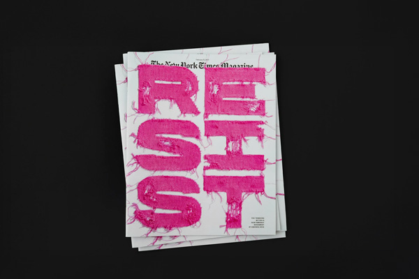 The NYT Magazine: Resist 커버 이미지